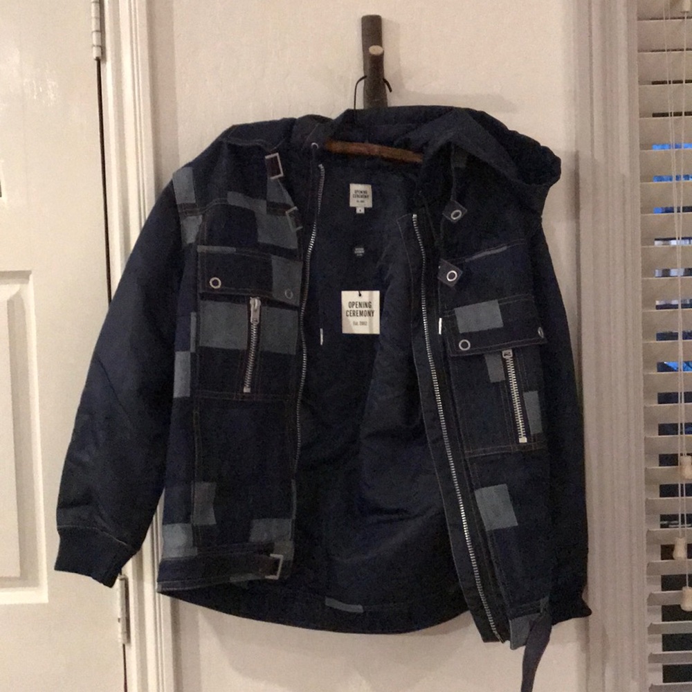 Opening Ceremony patches bomber jacket NWT